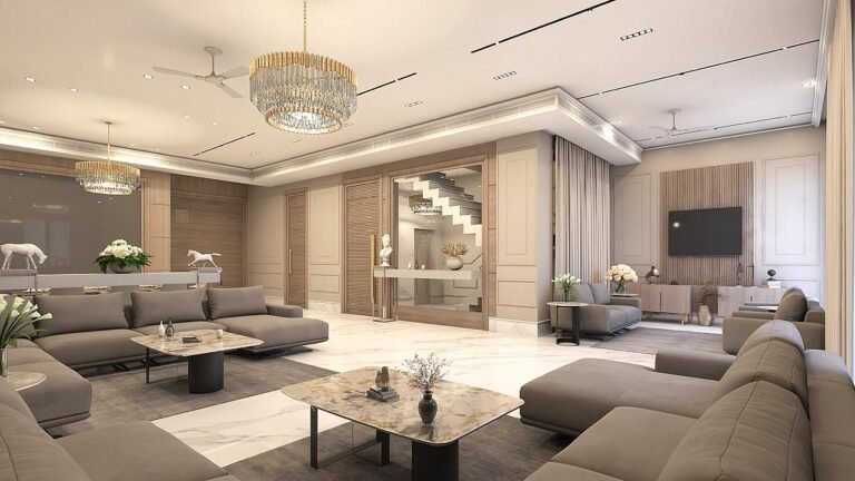 Residential Interiors Location: New Delhi , India Area : 12,000 sq ft