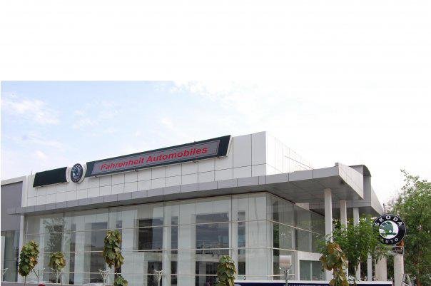 Skoda Auto Dealership cum Workshop Location: New Delhi , India Area: 60,000 sq ft