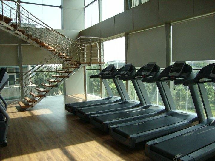 Project: Gym interiors for Health Village Location: sec 62 Noida UP Area: 20000 sq ft